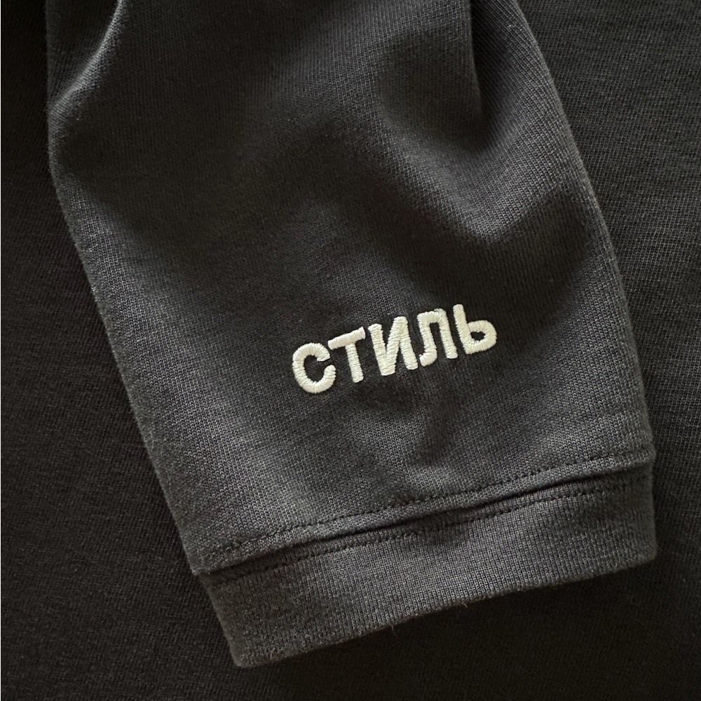 Heron Preston “Style” Black Long Sleeve Turtle Neck Tee - Picture 5 of 16